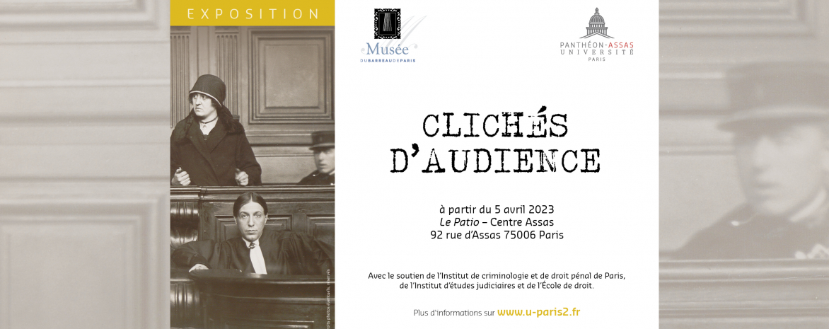 Affiche exposition "Clichés d'audience"