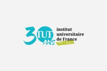 Logo des 30 ans de l'Institut universitaire de France (IUF)